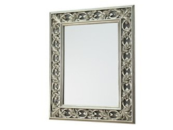 Lustro w srebrnej oprawie 75x95 cm PU073