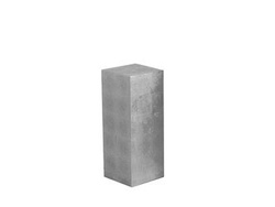 Wysoki srebrny postument 70x27 cm 2080/2 