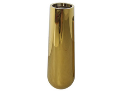Lustrzana elegancka wysoka złota donica Ø30x90 cm 88296 