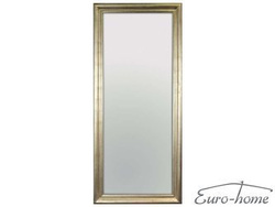 Lustro w srebrnej drewnianej oprawie 80x180 cm 2852