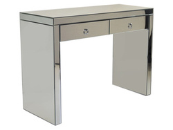 Lustrzana toaletka z szufladkami 106x44x76 cm LW653