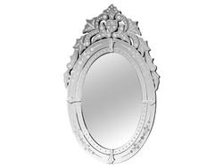 Lustro w lustrzanej szlifowanej ramie 66x106 cm 12VTM019