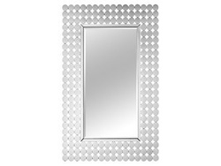 Lustro w w oprawie z małych okrągłych lusterek 80x120 cm 12TM105