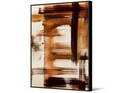 Obraz w kolorze wenge 82x122 cm TOIR23238