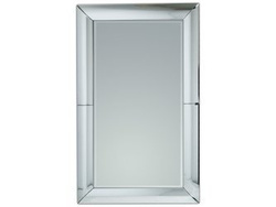 Lustro w giętej lustrzanej ramie 90x150 cm 15JZ191