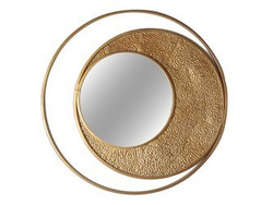 Złote okrągłe lustro Ø80 cm TOY68-6727