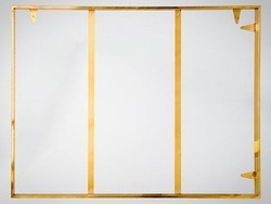 Złota oprawa obrazu wykonana z polerowanej stali nierdzewnej 151x226 TH15