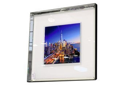 Obraz Nowy York Manhattan lustrzana rama 80x80 cm S41574 