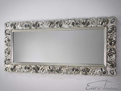 Lustro w srebrnej oprawie 88x188 cm PU149D