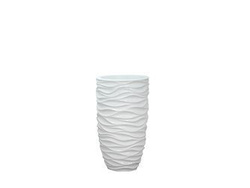 Biała wysoka donica 60x33 cm 2028/2